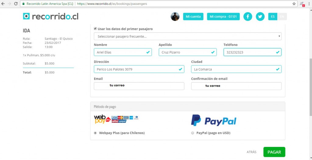 Pasajes baratos a El Quisco con Buses Andrade - Recorrido.cl - Blog