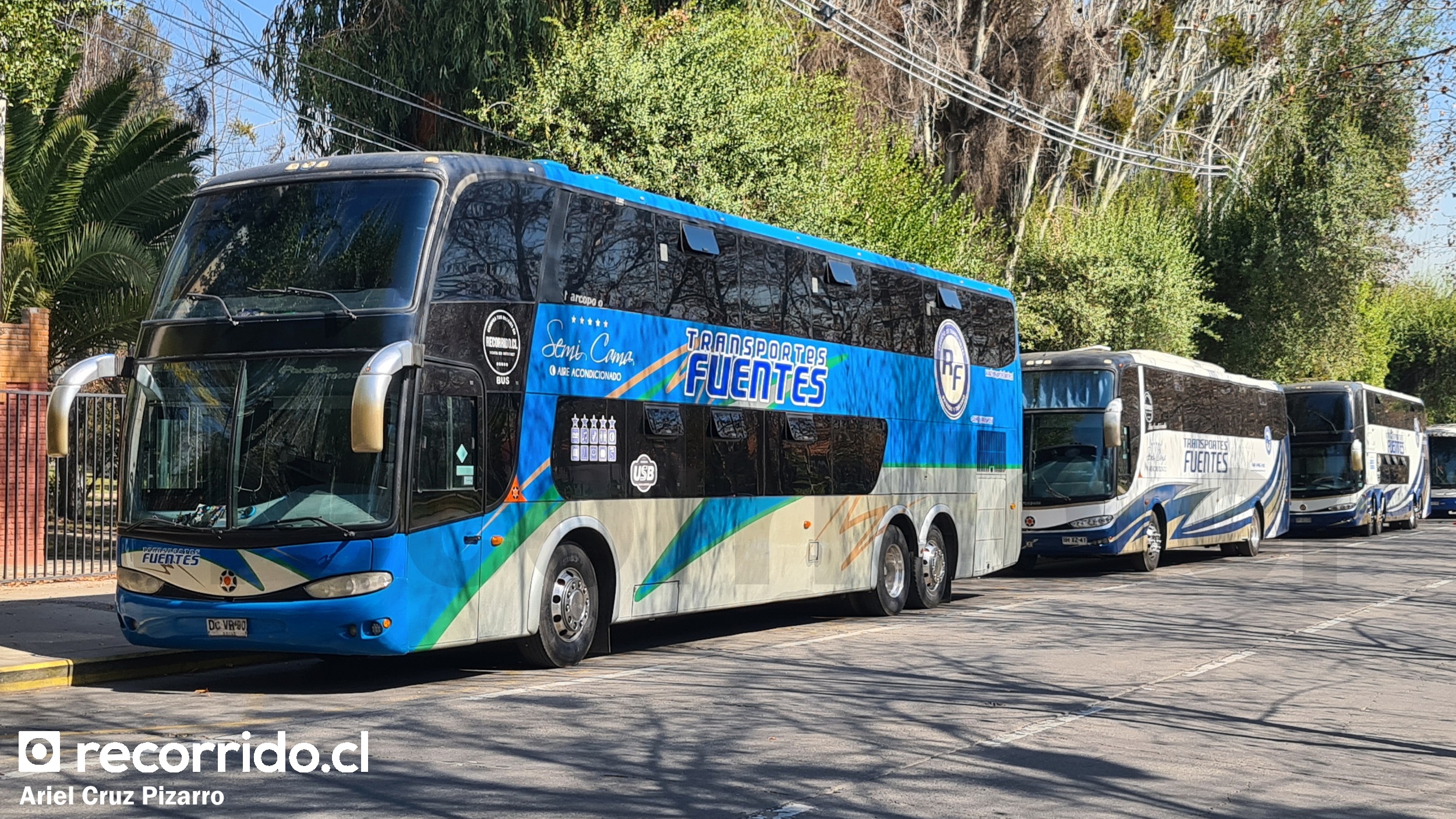 ¡Bus Las Condes Machalí DIRECTO con Transportes Fuentes! Recorrido.cl